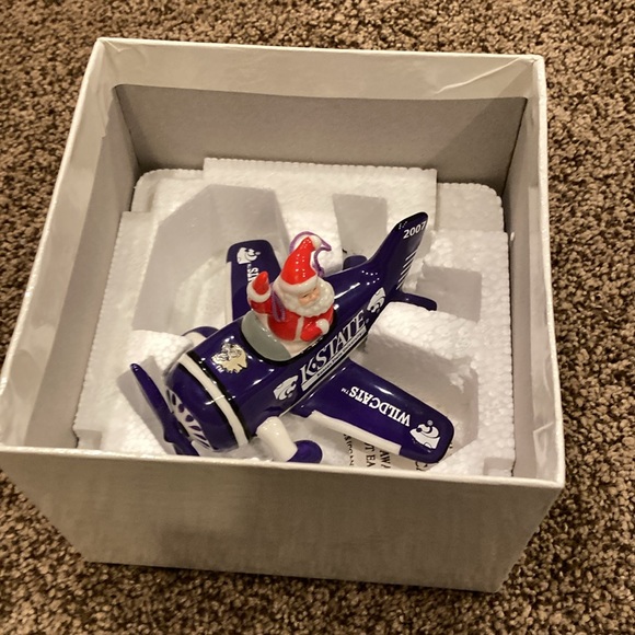 K-State Christmas Ornament - Picture 4 of 5